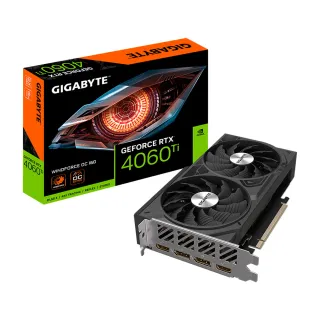 【GIGABYTE 技嘉】GeForce RTX 4060 Ti WINDFORCE OC 16G顯示卡