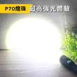 【KINYO】磁吸充電P70高亮度手電筒(停電應急/露營必備品 福利品 LED-6379)