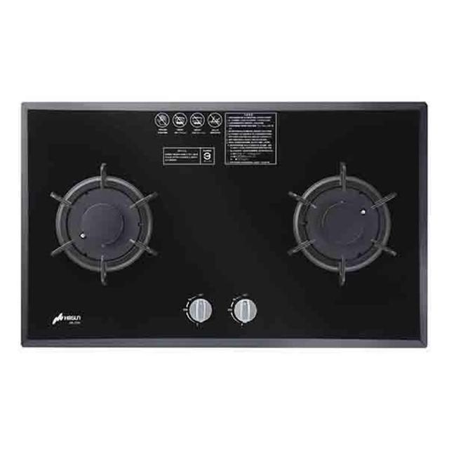 【豪山】雙口檯面爐玻璃瓦斯爐(SB-2206基本安裝)