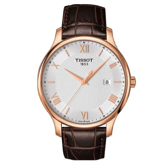 【TISSOT 天梭】Tradition系列 懷舊古典時尚腕錶(T0636103603800)