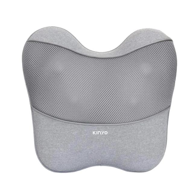 【KINYO】無線電動腰背按摩枕/靠枕/靠背墊/靠腰墊/IAM-2704(曲線貼合/居家辦公旅行/母親節好禮)