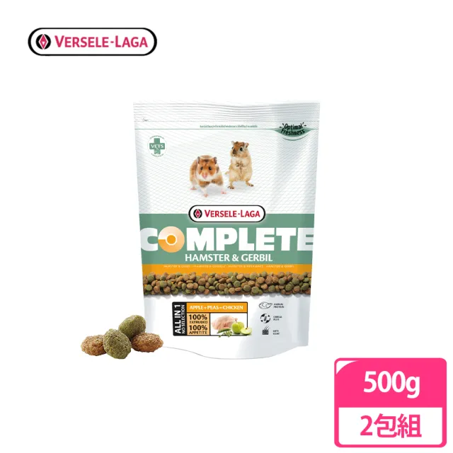 【Versele 凡賽爾】楓葉鼠全方位飼料.主食500g(兩包組)