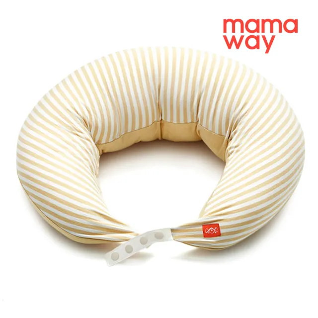【mamaway 媽媽餵】敷料親膚棉月亮枕(枕心x1+枕套x1)