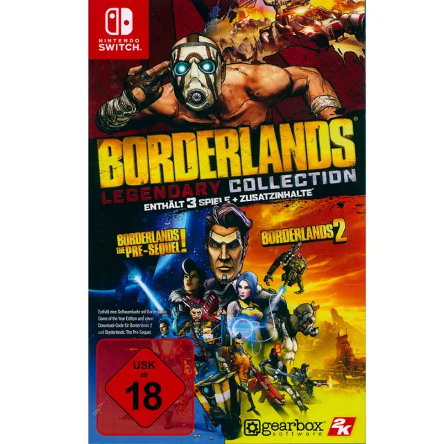 【Nintendo 任天堂】NS SWITCH 邊緣禁地 傳奇合輯 Borderlands Legendary(英文歐版)
