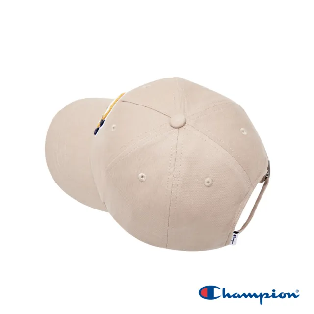 【Champion】官方直營-貼布繡LOGO標棒球帽(淺褐色)
