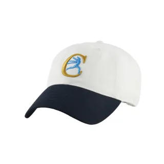 【Champion】官方直營-刺繡造型C標拚色棒球帽(白色)