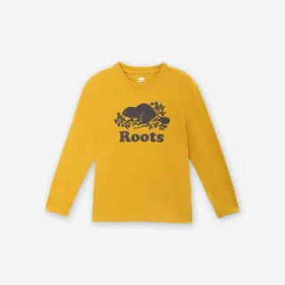 【Roots】Roots 大童-COOPER 長袖T恤(金棕色)