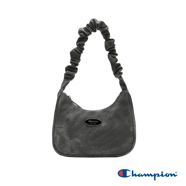 Champion 官方直營-C-LIFE印花鏈帶圓筒包(黑色