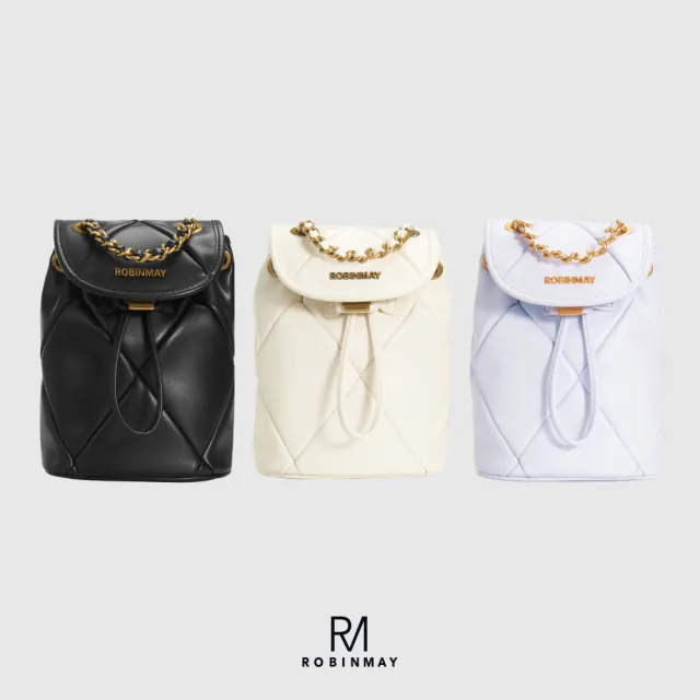 ROBINMAY】佩樂洛後背包(下壓扣、束口封口/多色任選) - momo購物