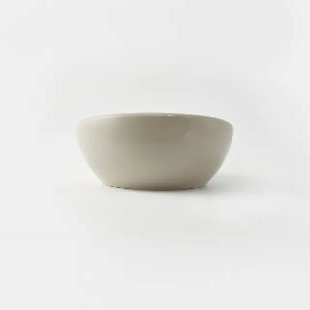 【MUJI 無印良品】網購限定/器寵物碗木架組/中/灰米