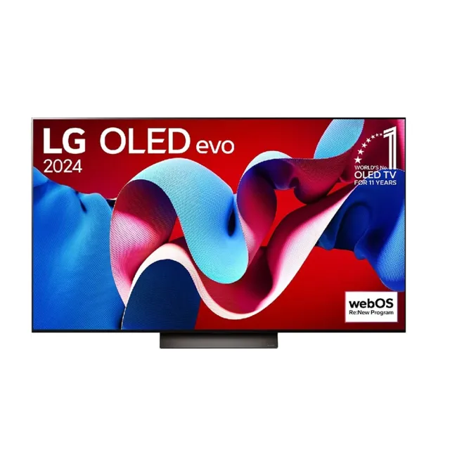 【LG 樂金】77型OLED evo C4 極緻系列 4K AI物聯網智慧電視(OLED77C4PTA)