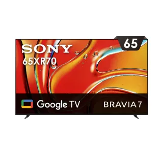 【SONY 索尼】BRAVIA 7 65型 XR Mini LED 4K HDR Google TV顯示器(Y-65XR70)
