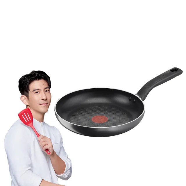 【Tefal 特福】MOMO獨家 尼斯系列24CM不沾鍋平底鍋