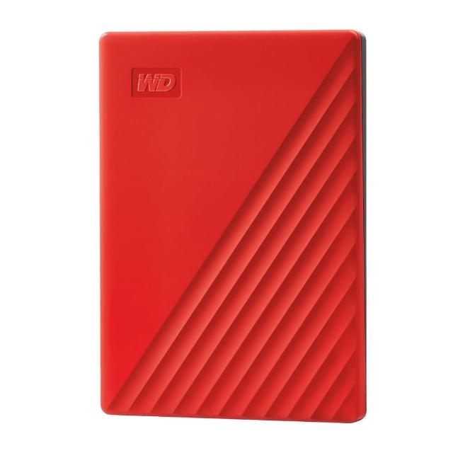 【WD 威騰】My Passport 1TB 2.5吋行動硬碟-紅(WDBYVG0010BRD-WESN)