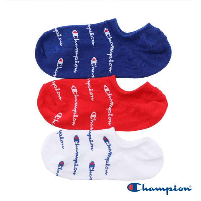 Champion 官方直營-經典草寫LOGO隱形襪3雙組