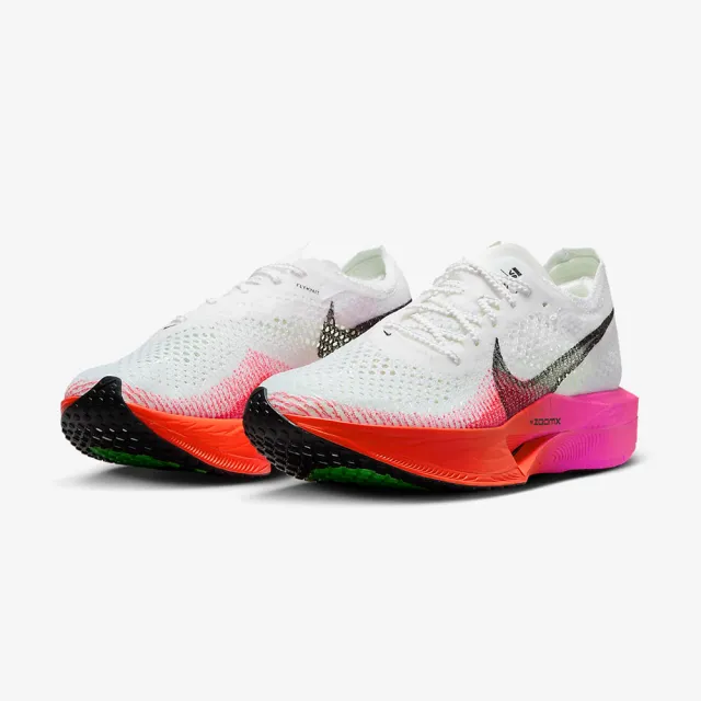 【NIKE 耐吉】Zoomx Vaporfly Next% 3FK 女鞋 白紅色 運動 漸層 慢跑鞋 HF4995-100