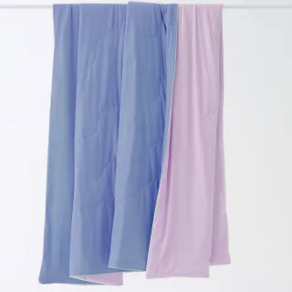 【米夢家居】涼夏絲滑-繽紛多彩涼感凍凍涼被(香檳葡萄-大)