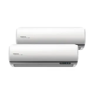 【HITACHI 日立】2-3坪+4-6坪 R32一級能效變頻冷暖一對二分離式冷氣(RAM-50HP/RAS-22HQP+RAS-36HQP)