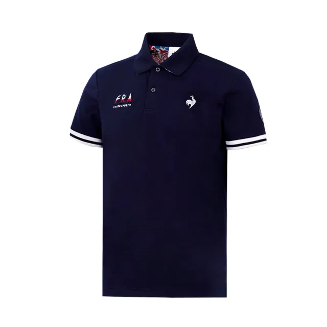 【LE COQ SPORTIF 公雞】休閒經典短袖POLO衫 男女款-4色-LWT21345_LWT22345