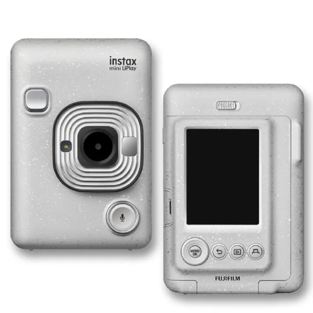 【FUJIFILM 富士】Instax Mini Liplay 拍立得相機(送皮套10張底片...超值組)