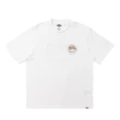 【Dickies】男女款白色純棉背面大圖案品牌印花休閒短袖T恤｜DK012908WHX