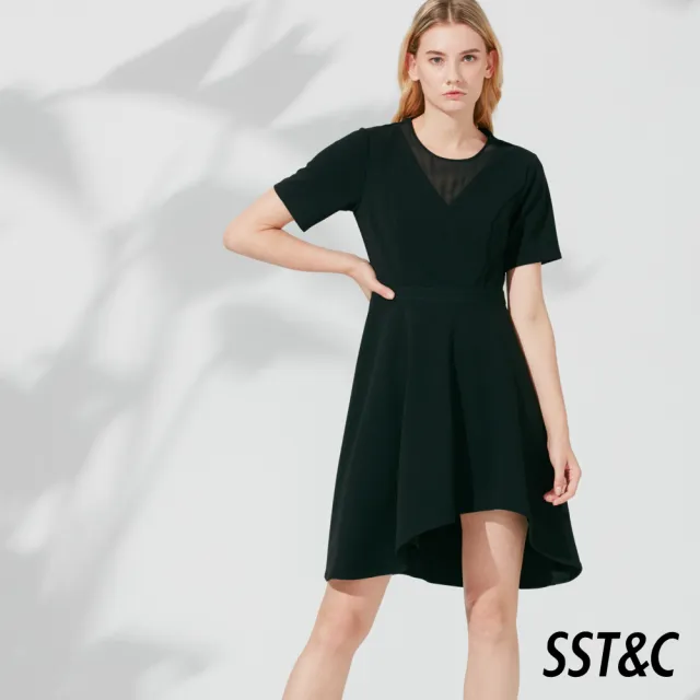 【SST&C 超值限定_ＤＭ】女裝 短袖/7分袖洋裝/V領/圓領-多款任選