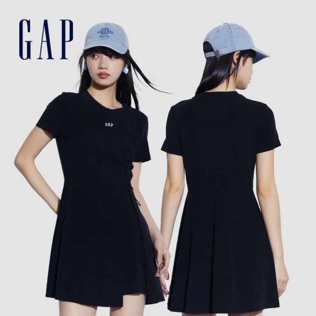 【GAP】女裝 Logo圓領/防曬吊帶洋裝-多色可選(465043&512502&512543)