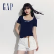 【GAP】女裝 Logo/小熊印花圓領短袖T恤 親膚系列-多款任選(465242&465249&465251)