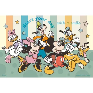 【HUNDRED PICTURES 百耘圖】Mickey Mouse & Friends米奇家族2鐵盒拼圖36片(迪士尼)