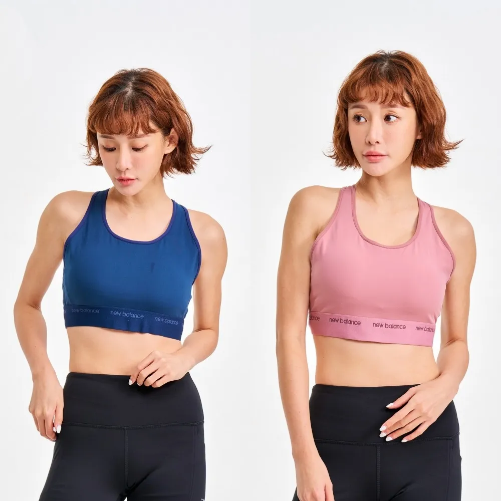 【NEW BALANCE】NB 中高強度運動內衣BRA TOP_女性_AWB41048NNY_AWB41048RSE(亞版 版型正常)