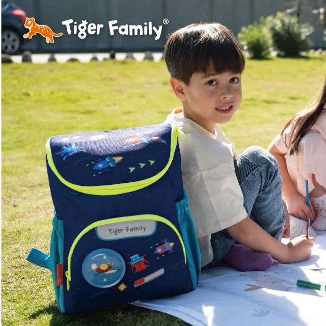 【Tiger Family】童趣幼兒園書包-2024最新款(幼稚園適用-可裝A4)