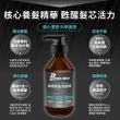 【PowerHero 勁漢英雄】洗髮養髮1+1組(養髮液60ml+洗髮精500ml、強健豐盈/極黑精粹)