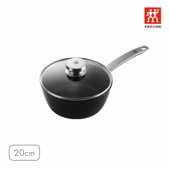 【ZWILLING 德國雙人】Now S五件式彩色刀座組+Enjoy不沾鍋萬用湯鍋20cm(德國雙人牌集團官方直營)