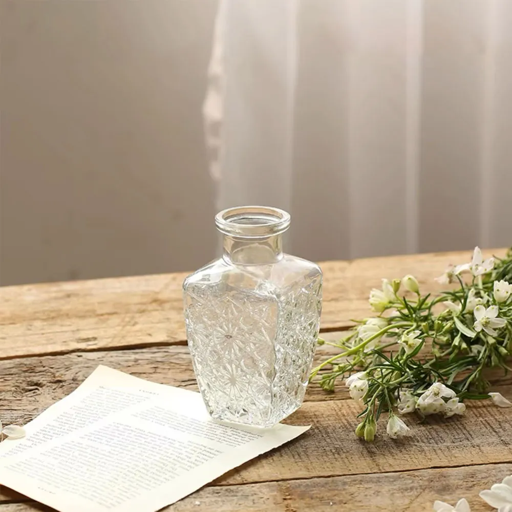 【Floral M】羅馬玻璃雅典娜小花瓶(花瓶/插花/玻璃瓶/小口花瓶/花器/花盆/陶瓷花瓶/桌面擺飾)