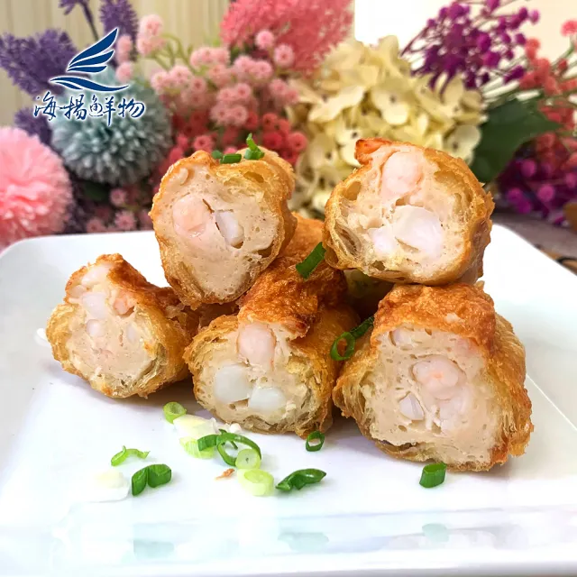 【海揚鮮物】花枝蝦仁鑲油條 250g/盒(6入小資組/團購美食)