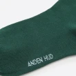 【Anden Hud】繽紛日常．緹花低筒襪(墨綠)