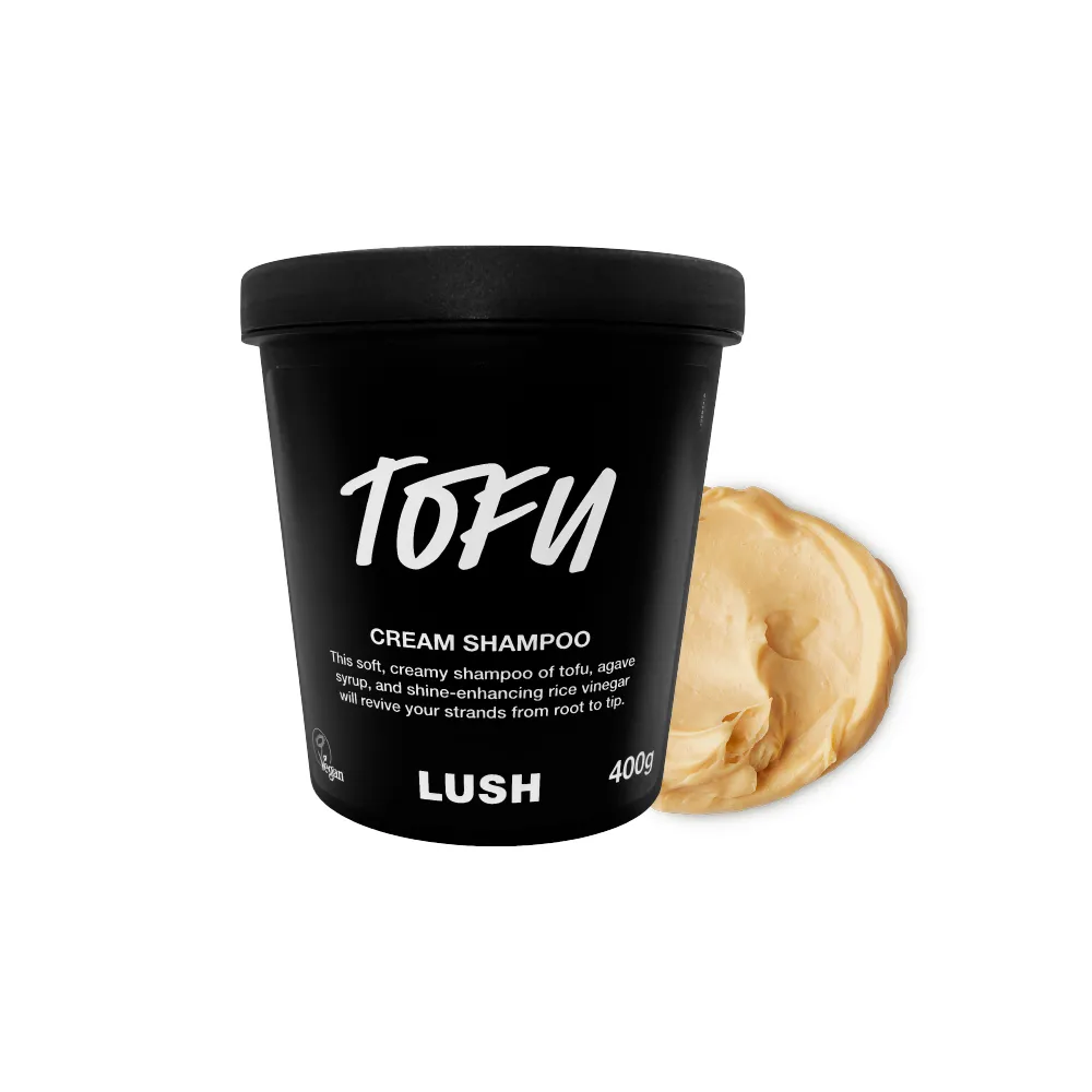 【LUSH 嵐舒】豆腐洗髮乳 400g(柔軟/柔順/強健髮絲)