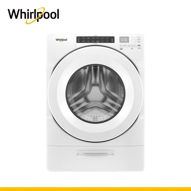 【Whirlpool 惠而浦】福利品 17公斤◆Load&Go變頻滾筒洗衣機(8TWFW5620HW)