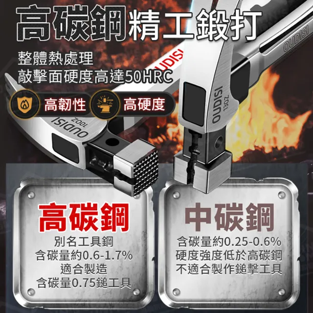 【JOHN HOUSE】羊角鎚 雙V起釘 榔頭 迷你錘 拔釘錘 板模鎚 鐵鎚 營釘錘(10oz)