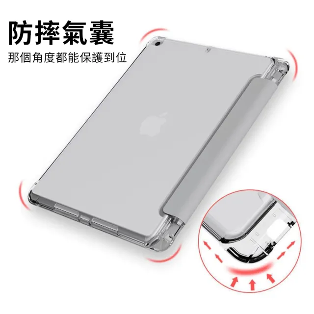 【YUNMI】iPad Air6/Air5/Air4 10.9吋 變形金剛保護殼 Y折支架 智慧休眠 筆槽 保護套(A2899 A2588 A2324)