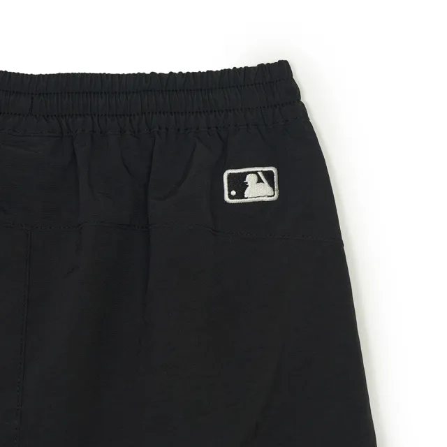 【MLB】KIDS  小Logo運動短褲 童裝 紐約洋基隊(7ASMB0443-50BKS)
