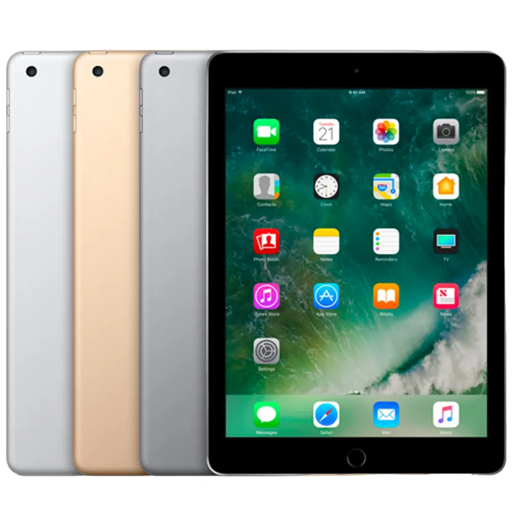 【Apple】A級福利品 iPad 5 9.7吋 2017-128G-WiFi版 平板電腦(贈超值配件禮)