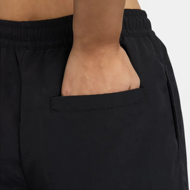 【NIKE 耐吉】AS W NSW ESSNTL MR 5IN WVN SHR 女 短褲 運動褲 黑(FV6623010)