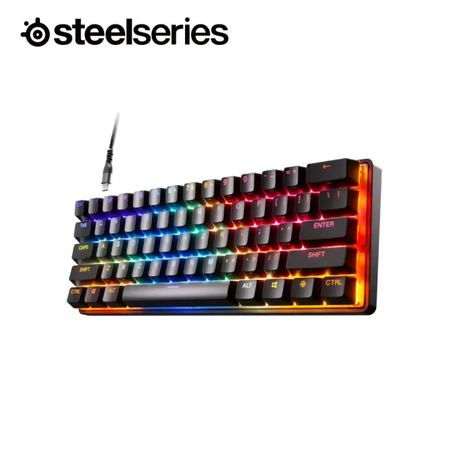 【Steelseries 賽睿】Apex Pro Mini有線電競鍵盤(電競/鍵盤/有線/Mini/英刻)