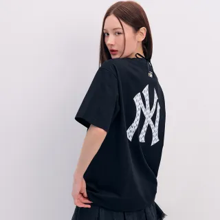 【MLB】短袖T恤 MONOGRAM系列 紐約洋基隊(3ARSM1343-50BKS)