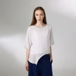 【giordano ladies】24SS_不對稱抽繩設計上衣(02344018)