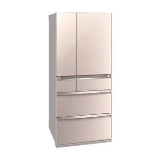 【MITSUBISHI 三菱電機】705L日製玻璃鏡面變頻六門冰箱(MR-WX71C-F-C1  水晶杏)