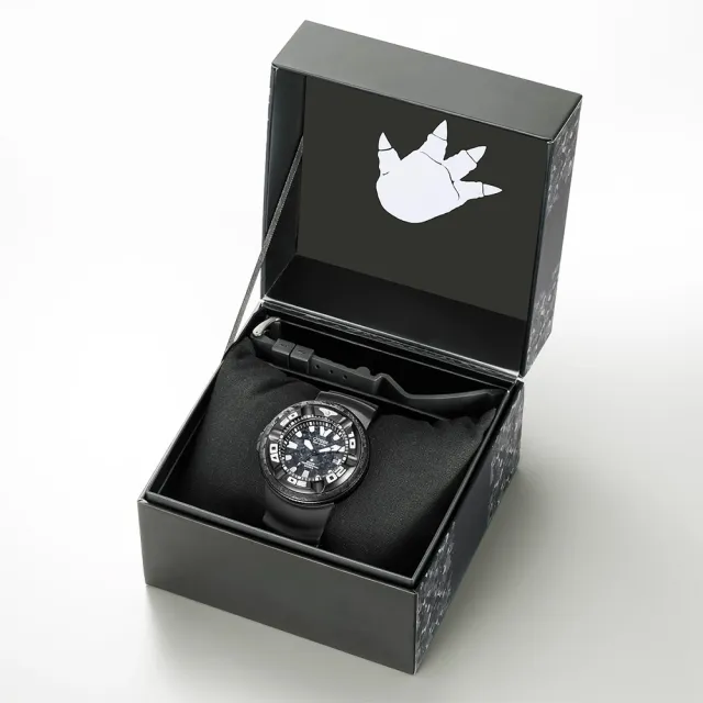 【CITIZEN 星辰】PROMASTER 限量  哥吉拉  聯名錶  光動能300米潛水手錶(BJ8056-01E)