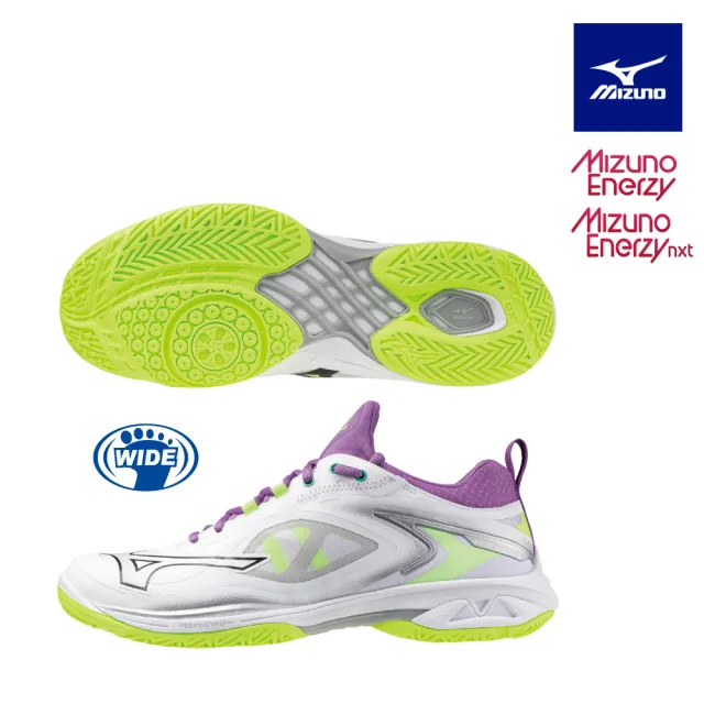 【MIZUNO 美津濃】WAVE CLAW NEO 3 男款羽球鞋 71GA2473XX（任選一雙）(羽球鞋)