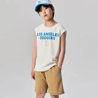 【MLB】KIDS 速乾背心+短褲套裝 童裝 洛杉磯道奇隊(7AS6B0143-07BGD)